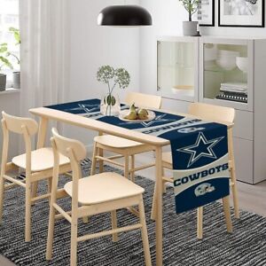 Dallas Cowboys Table Runner Home Decoration Tablecover 72*13"Helmet Style