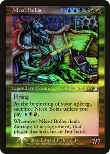 MTG FOIL Nicol Bolas - Time Spiral #98 - Picture 1 of 1