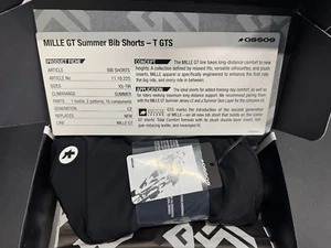 Assos Mille GTS Bib Shorts C2 - Men's Size XL -Black Series - New - Picture 1 of 3