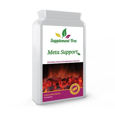 Meta Support 90 Kapseln - Grüntee Himbeer Ketone Glucomannan African Mango - Bild 1 von 2