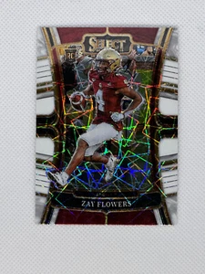 2023 Select DP - Zay Flowers RC - Laser Prizm - No. 17 - Picture 1 of 2
