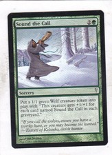 Magic: MTG: Coldsnap: Foil: Sound the Call