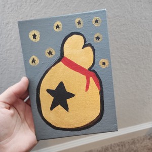 Animal Crossing Glocke Tasche Gemälde