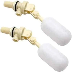 2 Pack Float Valve Stable Water Float Valve Shut off 1/2" Stainless Steel Automa - Picture 1 of 1