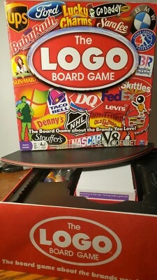 The LOGO Board Game  guess brand from logo - Image 1 of 4