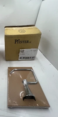 Подлинный держатель туалетной бумаги Pfister Saxton BPH-GL1C полированный хром - Изображение 1 из 4