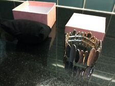 Metal Design Elasticated Bracelet NEW Boxed Costume Jewellery Present 