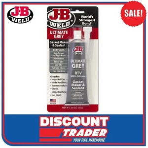 J-B Weld Ultimate Grey 100% RTV Silicone Gasket Maker and Sealant JB - 32327 - Picture 1 of 2