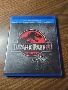 Jurassic Park III 2001 Blu-Ray + DVD Movie Disc - Picture 1 of 3