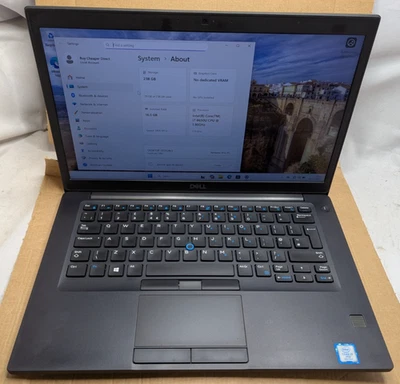 Dell Latitude 7490 i7-8650U 16GB RAM 256GB NVMe SSD 14" FHD Win11Pro(L662) - Image 1 of 4