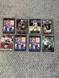 8 Karten Drew Brees Lot Saints HOF Invest  - Bild 1 von 9