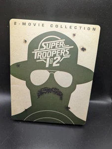 SUPER TROOPERS 1 2 BLU-RAY STEELBOOK 2 FILME SAMMLUNG BEST BUY SEHR SELTEN OOP - Bild 1 von 4