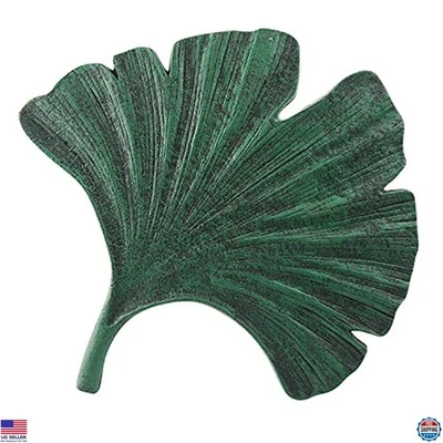 Gingko Leaf Cast Iron Stepping Stone Kit, Decorative Garden Decor, Single Piece - Image 1 of 3