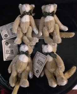 Seltene Boyds Bears Lindbergh Cattington Katze Kätzchen Mohair Miniatur Plüsch Lot - Bild 1 von 5