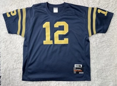 Vintage Adidas True School Roger Staubach U.S. NAVY College Jersey Size 52 - Image 1 of 4