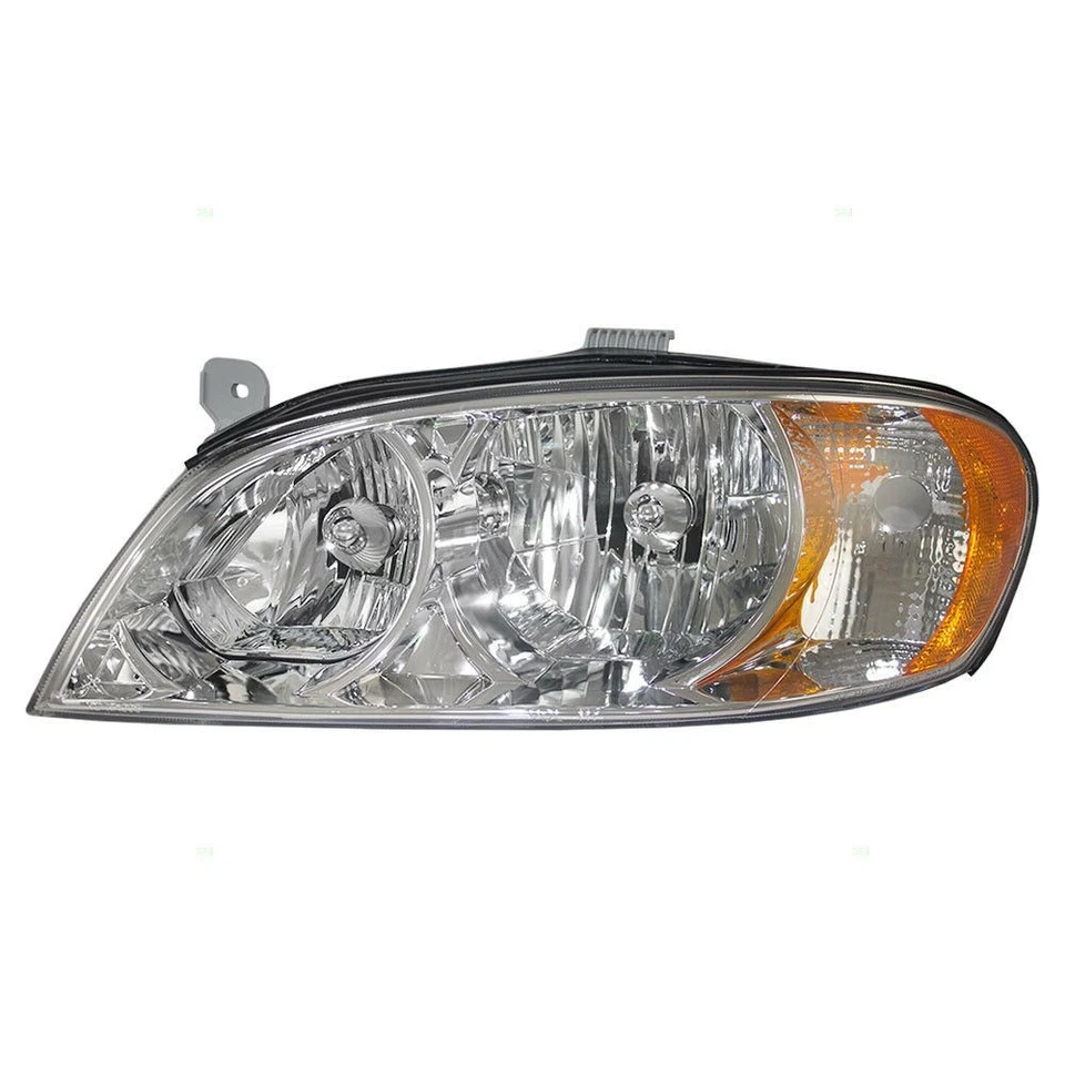 Conjunto de faro izquierdo izquierdo del lado del conductor sedán para Kia Spectra 2002 2003 2004 Foto 1 de 2