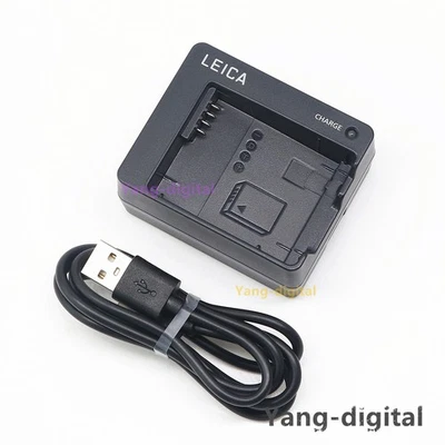 Carregador de bateria USB Leica BC-DC14 original genuíno para bateria BP-DC12 BP-DC15 - Imagem 1 de 4