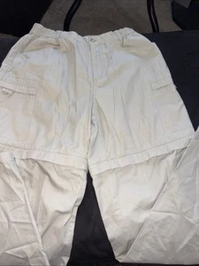 Columbia Convertible Zip-Off Tan Hiking Trail Pants Womens Size 10 - Imagen 1 de 13