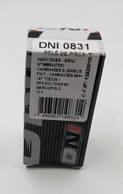 DNI Branded 12V Flasher Relay NIB Volkswagen Beetle 1968-1972 Turn Signal Repair - Imagem 1 de 2