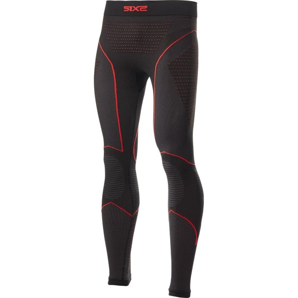SIX2 - PANTALONE INTIMO TECNICO BLAZE FIT - NERO/ROSSO - Immagine 1 di 1