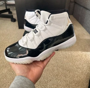 Nike Air Jordan 11“DMP”Basketball shoes with a classic black-and-white design - Picture 1 of 7