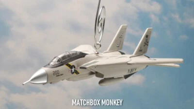 F-14A Tomcat VF-84 Jolly Roger AJ-200 US Navy Jet Custom Christmas Tree Ornament - Image 1 of 4