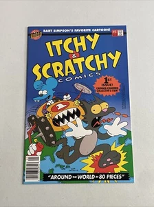 Bongo Comics -- Itchy & Scratchy Comics #1 (1993) Collector's Item The Simpsons - Picture 1 of 4