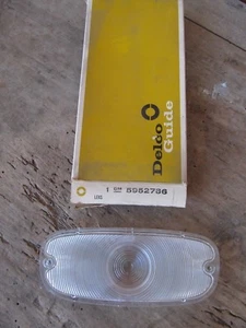 NOS 1958-59 Chevrolet Truck Front Parking/Turn Signal Lens GM pn 5952786 - Picture 1 of 2