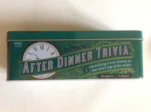 After Dinner Trivia (M&S, 300 Cards, 6 Themes) Brand New - Picture 1 of 3