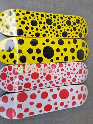 4PCS Yayoi Kusama DOTS OBSESSION Set Skateboard Maple Board Home Decoration - Image 1 of 4
