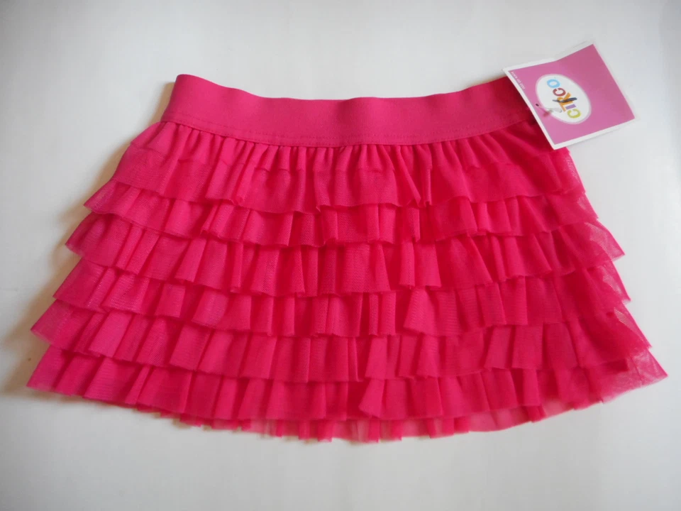Falda Tutú CIRCO Niñas Capas Volantes Rosa Varias Tallas Nueva con Etiquetas Foto 1 de 3