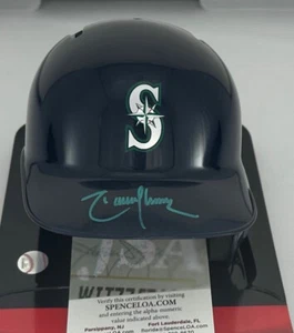 Mariners Hall of Famer RANDY JOHNSON signierter Rawlings Mini Helm AUTO - JSA - Bild 1 von 2