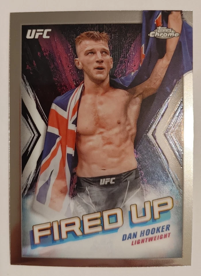 2024 Topps Chrome UFC #FDP-19 Dan Hooker Fired Up NM-MT  A2 - Image 1 of 2