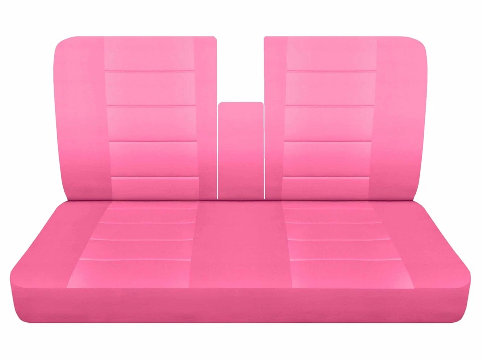 Fits Dodge Dart 1972  front bench seat covers solid bottom -45-45 back with Armr - Image 1 of 1