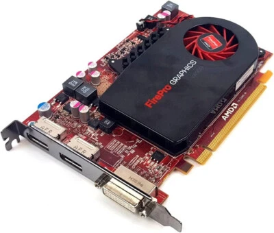 Dell AMD FirePro V4900 1GB DP-DVI GDDR5 PCI-E Workstation Video Card C8MR2 - Image 1 of 4