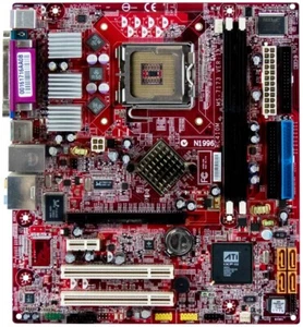 MSI MS-7173 Ver: 1A LGA775 DDR2 Pcie PCI RC410M - Picture 1 of 2