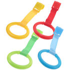  4 Pcs Baby Pull Ring Newborn Cot Rings Crib Hand Stand up Walker Tool