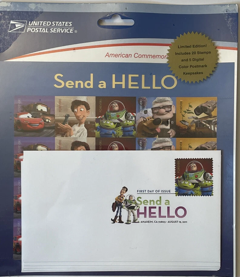 USPS Disney Pixar Toy Story Sealed Cancellation Keepsakes - FDC First Day - Image 1 of 4