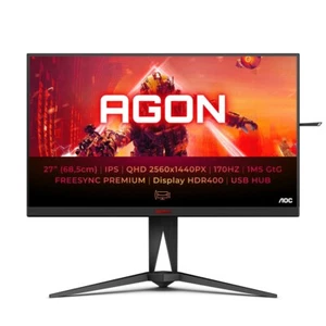 4038986180467 AOC AG275QX/EU computer monitor 68.6 cm (27") 2560 x 1440 pix - Picture 1 of 12