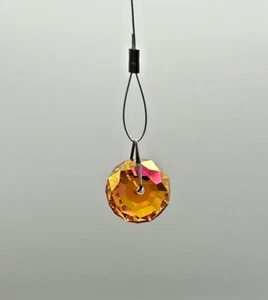 12 Stück! Swarovski 5040 Briolette Kristall Perle, groß 18 mm Astralrosa - Bild 1 von 4