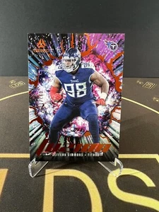 JEFFERY SIMMONS 2022 PANINI LUMINANCE #FUZ-JSI RARE FUZION BRONZE #/100 BD7790 - Picture 1 of 2