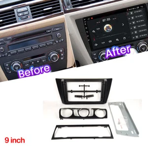 Nueva banda estéreo bisel panel marco para BMW Serie 3 E90 E91 E92 E93 - Imagen 1 de 1