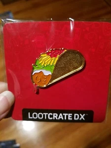 Loot Crate DX Exclusive - Deadpool TACO Pin - Sealed - Picture 1 of 1