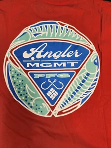 Columbia PFG Red Short Sleeve Print T-Shirt Big & Tall FREE SHIP - Picture 1 of 4
