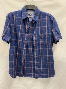 M&S Tailored Fit Short Sleeved Shirt Size Small - Picture 1 of 4