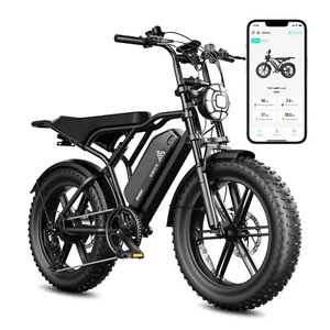 TST Electric Bike for Adults, 1500W Peak Brushless Motor 20" Fat Tire E Bike US - Picture 1 of 14