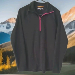 Cederberg Womens Dark Grey Activewear Long Sleeve Polyester Pullover Top Size M - Picture 1 of 12