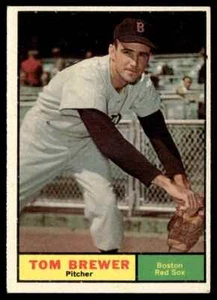 1961 Topps Tom Brewer Boston Red Sox #434 - Picture 1 of 2