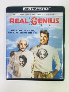 Real Genius 2-Disc 4K UHD Bluray LNC - Free Postage - Bild 1 von 4