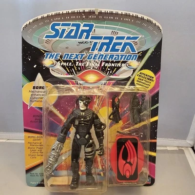 Playmates Toys Star Trek The Next Generation - Figura de acción Borg, nueva, 1992 nueva en paquete Foto 1 de 4